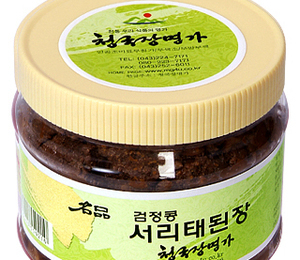 검정콩 서리태 된장