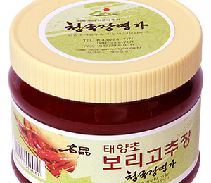 태양초 보리 고추장