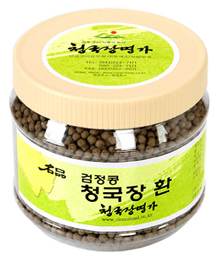 검정콩 청국장 환